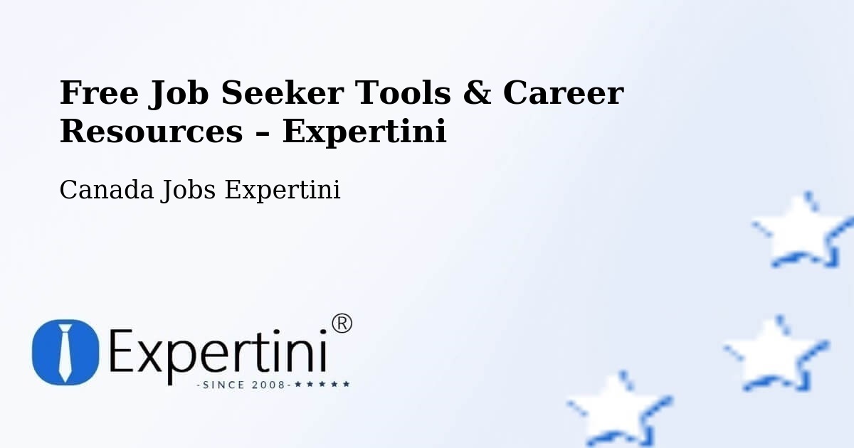 Free Job Seeker Tools & Career Resources – Barrie - Barrie, Canada Jobs Expertini